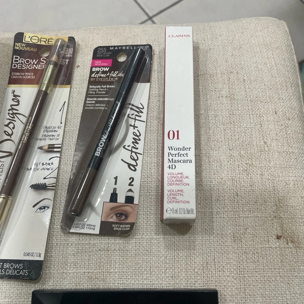Neutral Bundle/Lot: Insta-lash Clarins Revlon Maybelline Wet n Wild..more NEW